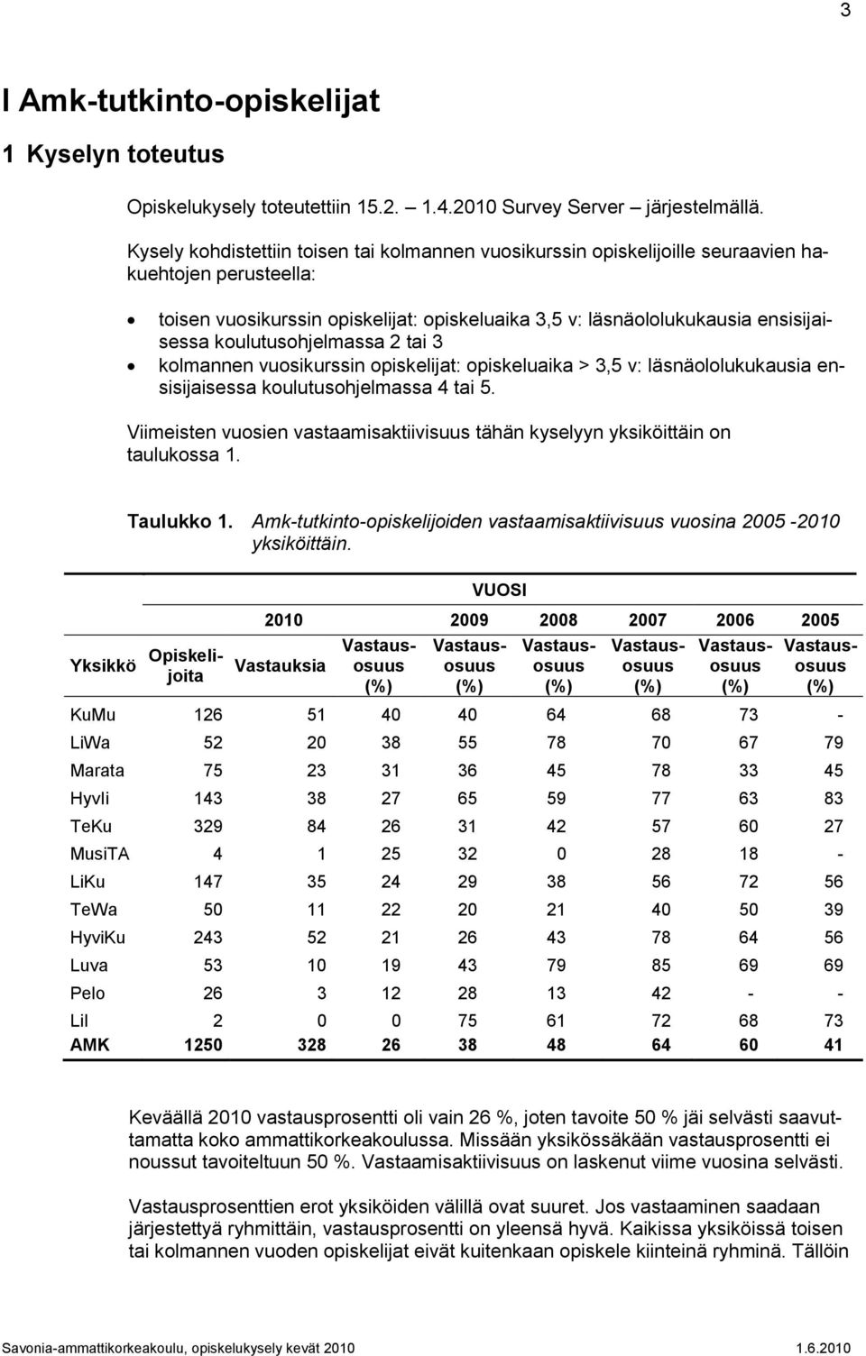 koulutusohjelmassa 2 tai 3 kolmannen vuosikurssin opiskelijat: opiskeluaika > 3,5 v: läsnäololukukausia ensisijaisessa koulutusohjelmassa 4 tai 5.