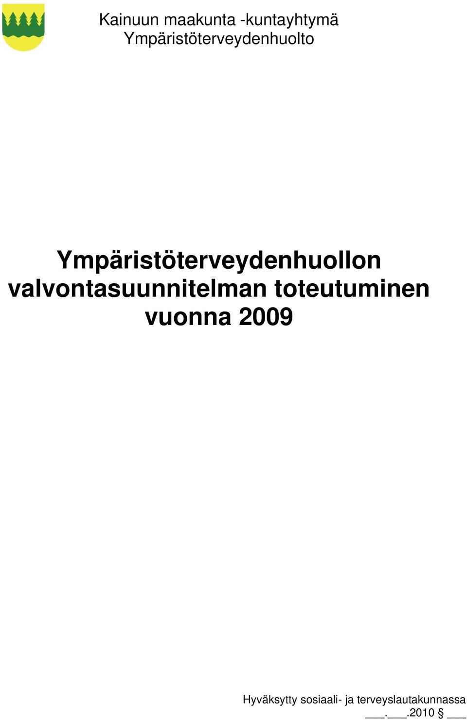 Ympäristöterveydenhuollon