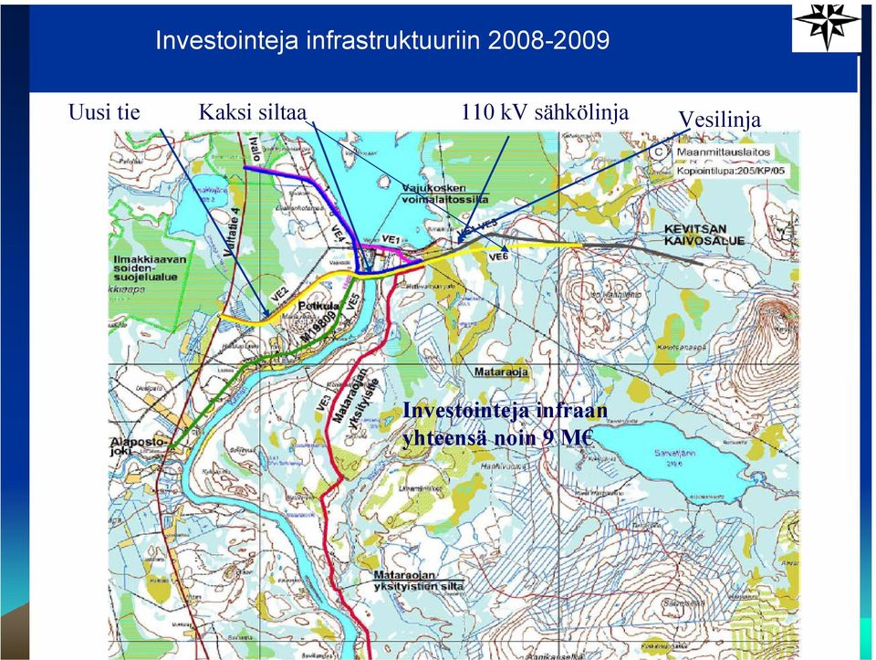 110 kv sähkölinja Vesilinja