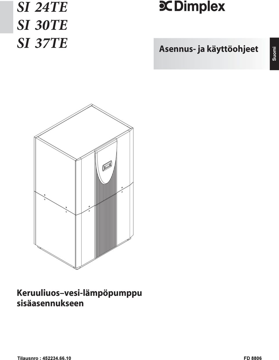 Keruuliuos vesi-lämpöpumppu