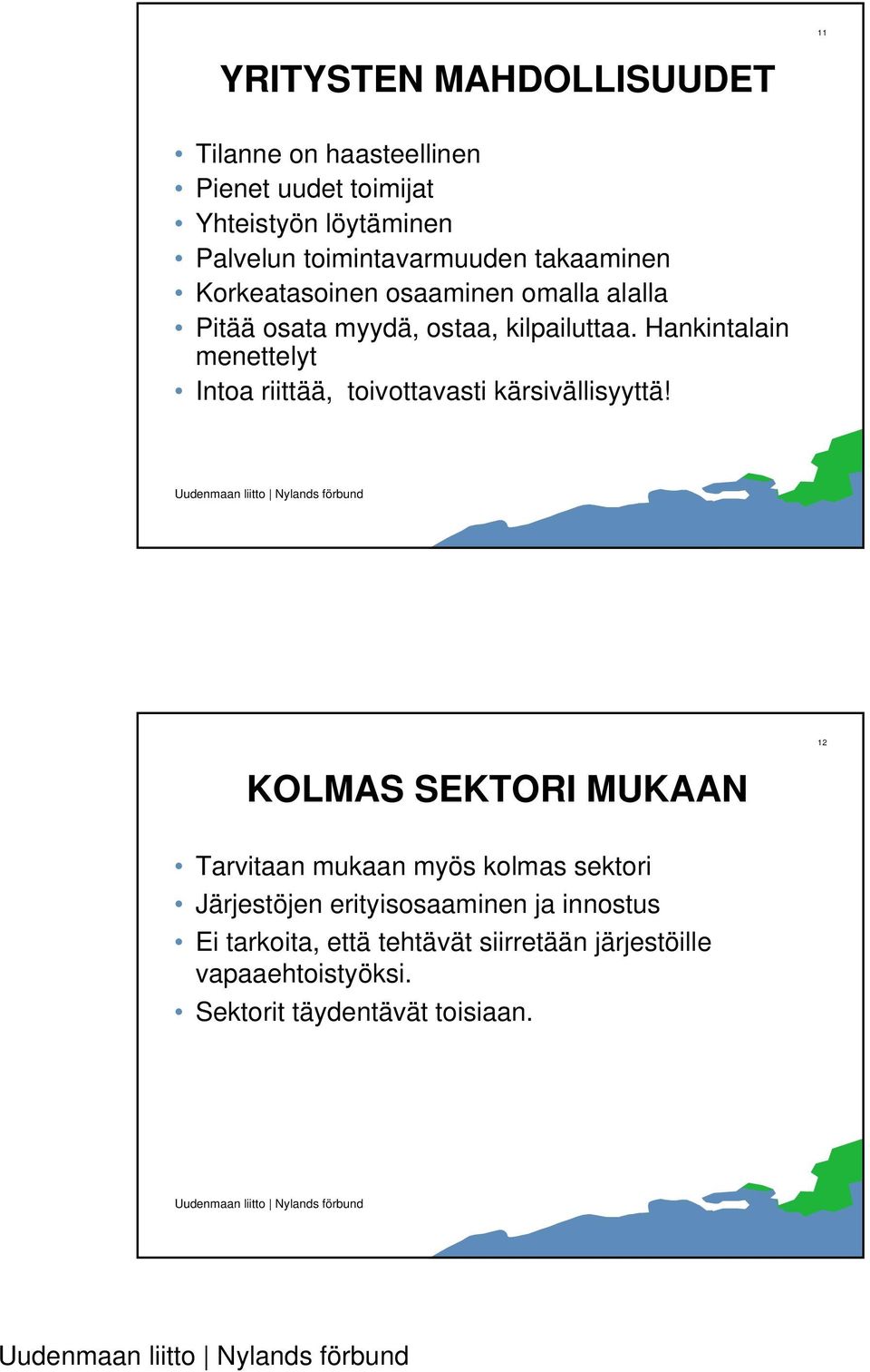 Hankintalain menettelyt Intoa riittää, toivottavasti kärsivällisyyttä!