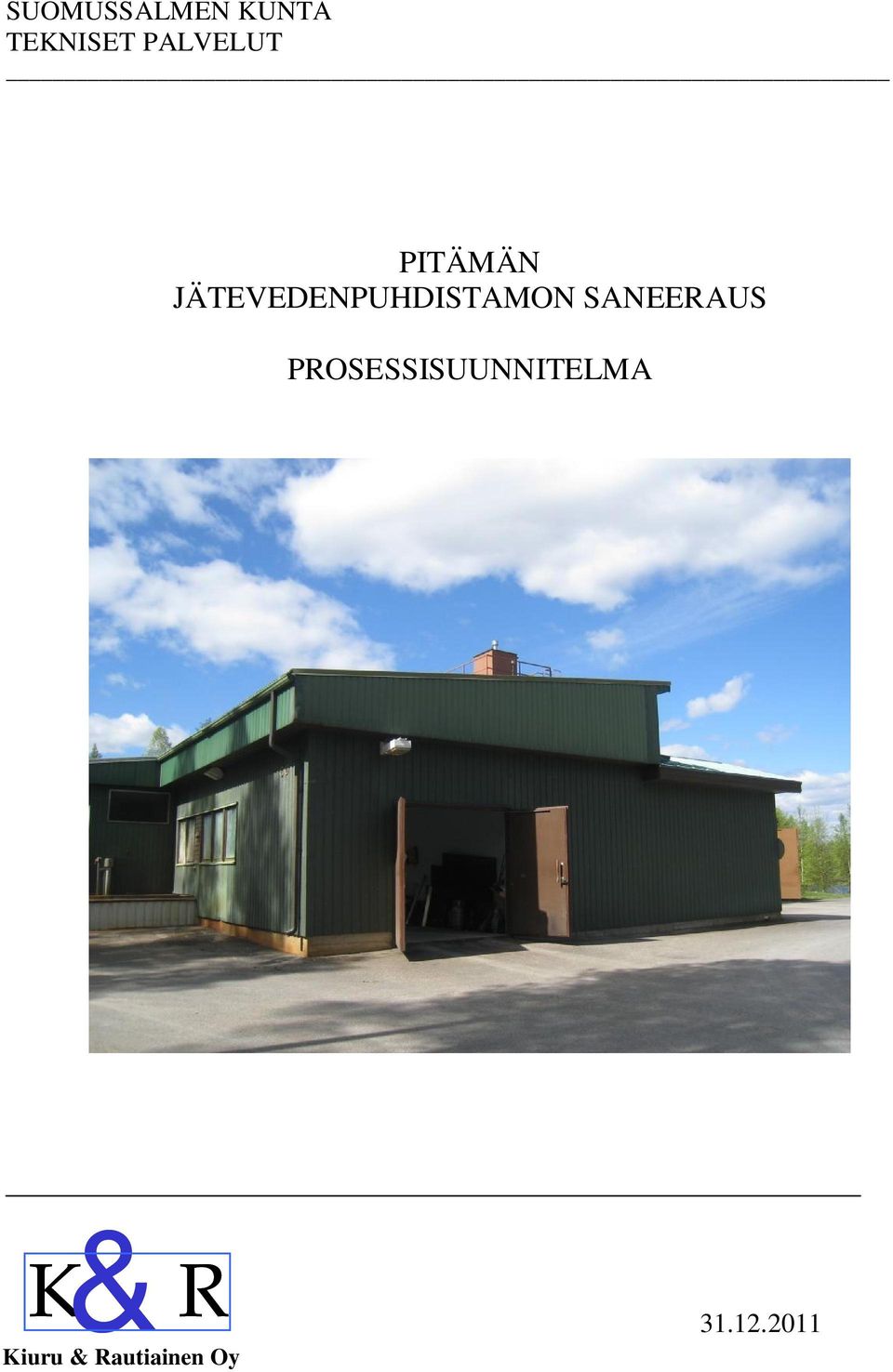 JÄTEVEDENPUHDISTAMON