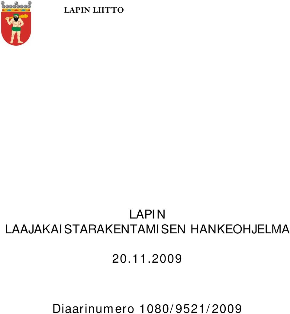 HANKEOHJELMA 20.11.