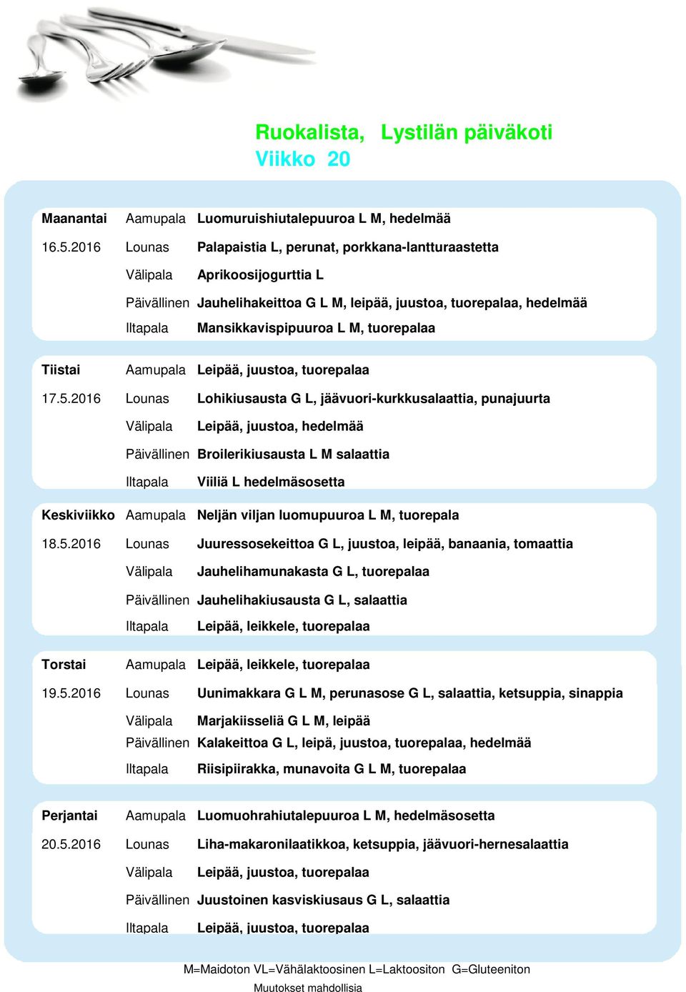 Aamupala 17.5.