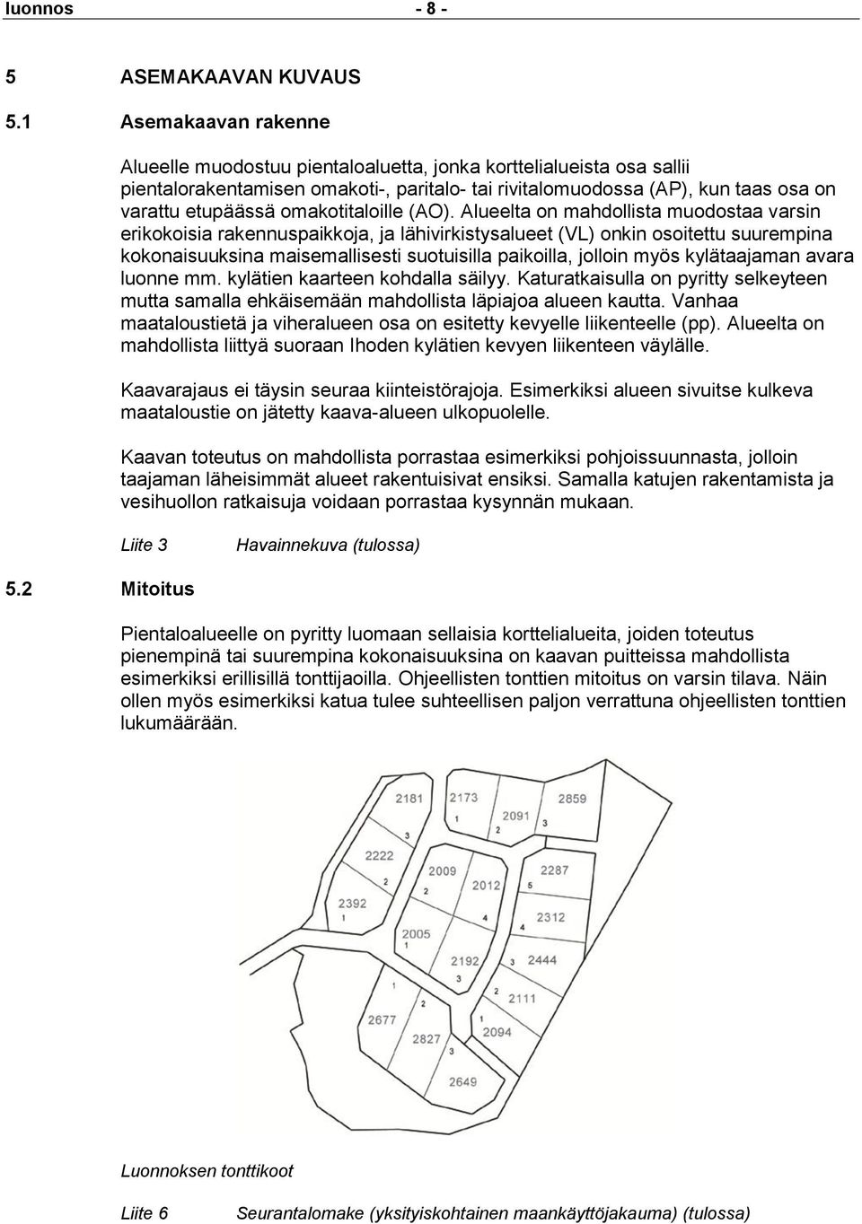 omakotitaloille (AO).