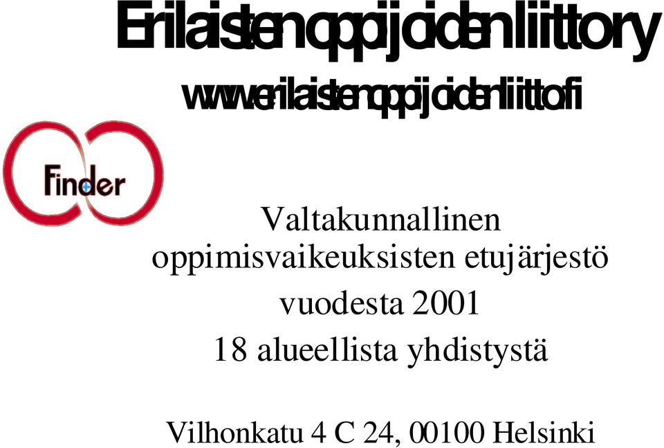 fi Valtakunnallinen oppimisvaikeuksisten