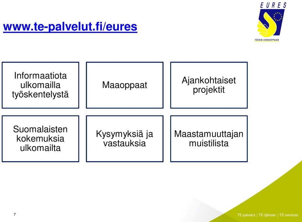 työskentelystä Maaoppaat Ajankohtaiset