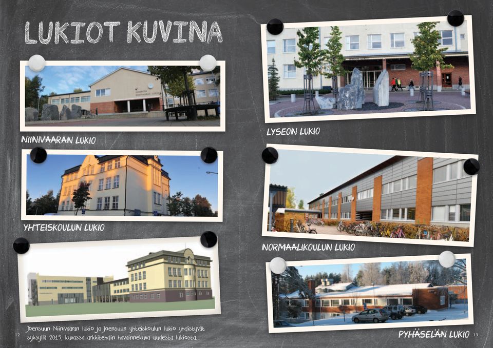 lukio yhdistyvät syksyllä 2015, kuvassa