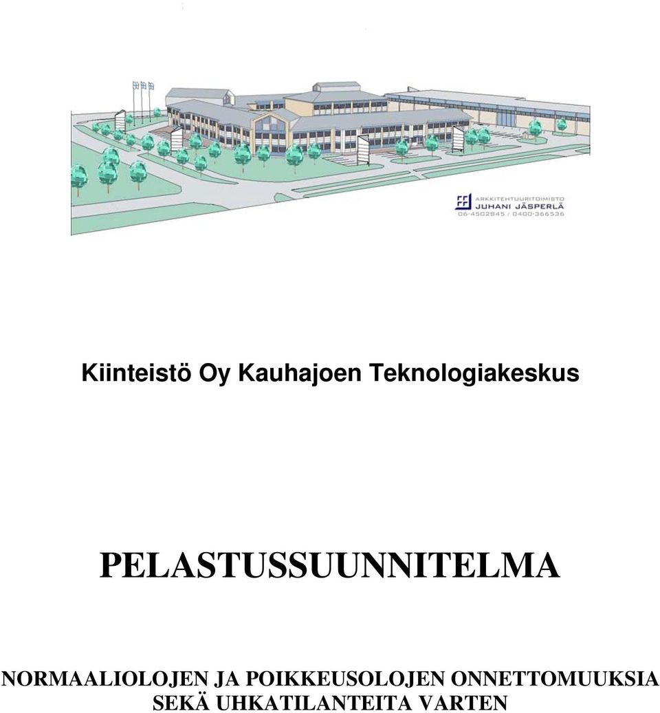 PELASTUSSUUNNITELMA