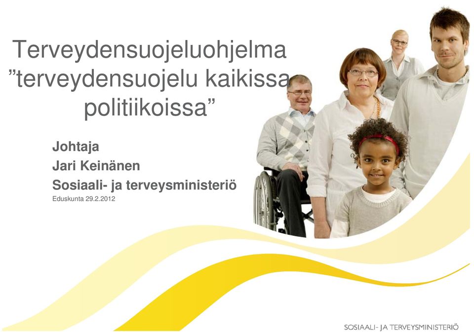 politiikoissa Johtaja Jari