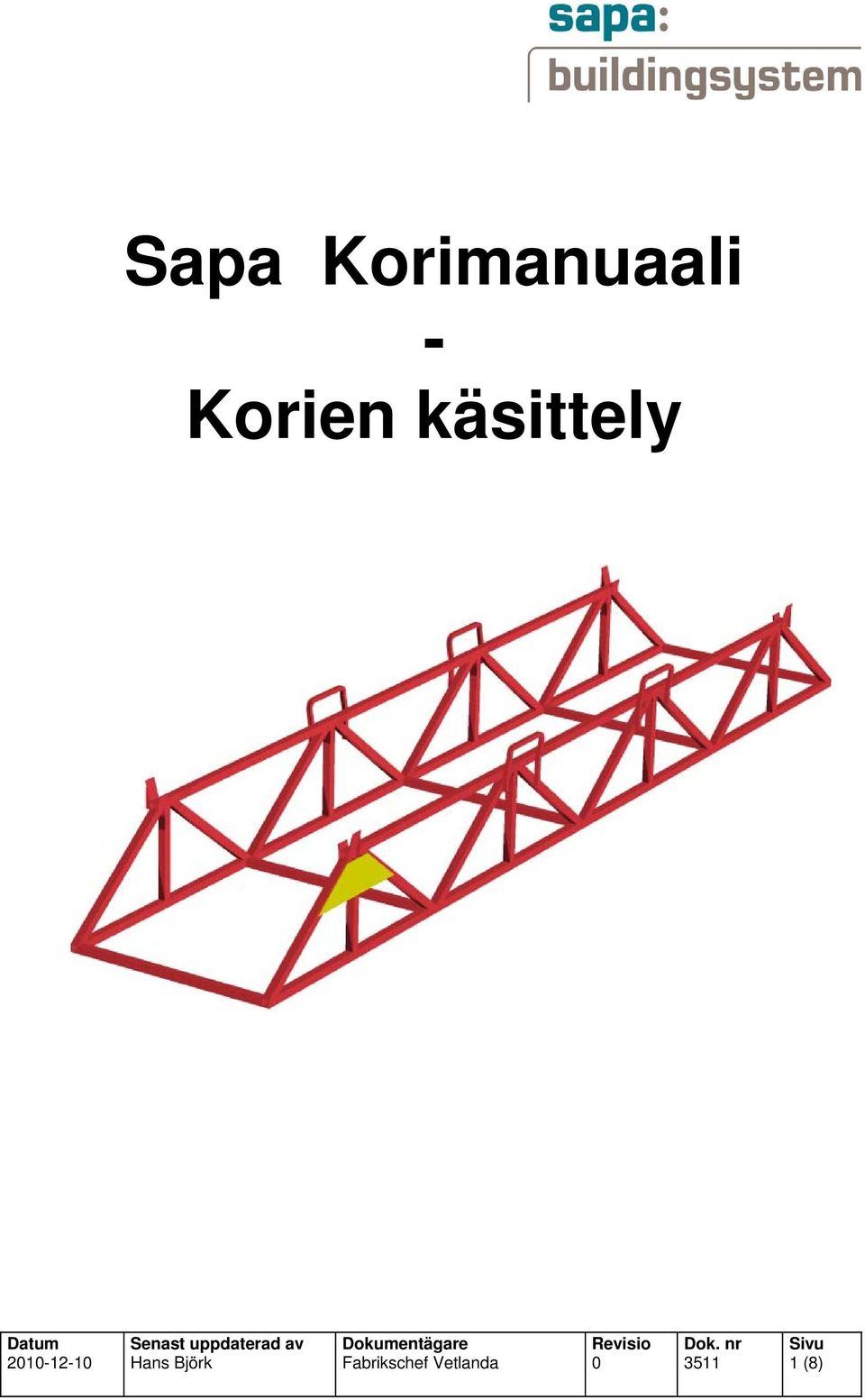 Hans Björk Dokumentägare Fabrikschef