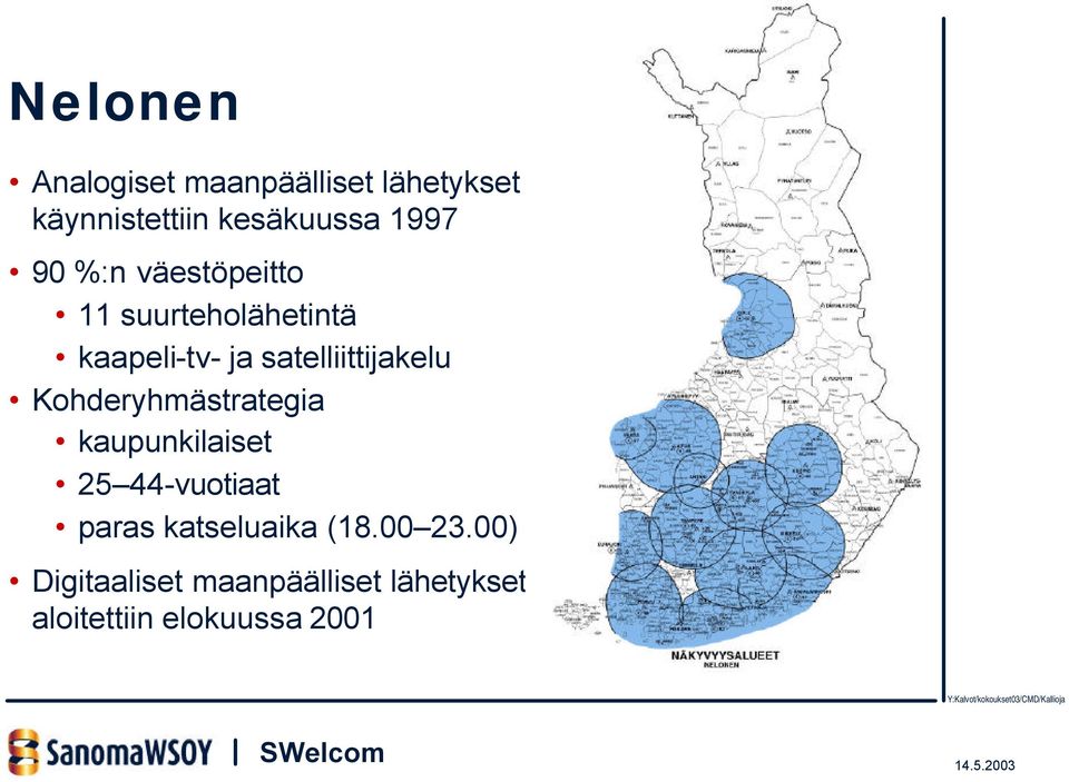 satelliittijakelu Kohderyhmästrategia kaupunkilaiset 25 44-vuotiaat paras