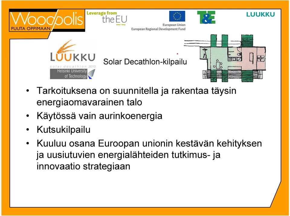 aurinkoenergia Kutsukilpailu Kuuluu osana Euroopan unionin