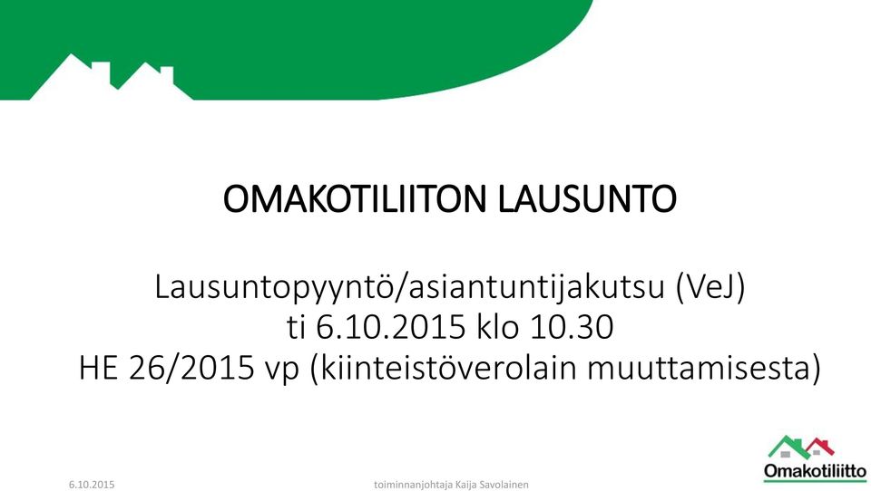 10.2015 klo 10.