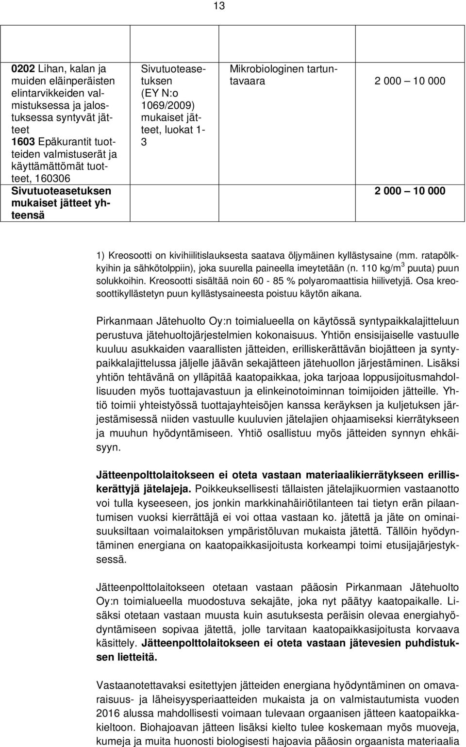 kivihiilitislauksesta saatava öljymäinen kyllästysaine (mm. ratapölkkyihin ja sähkötolppiin), joka suurella paineella imeytetään (n. 110 kg/m 3 puuta) puun solukkoihin.