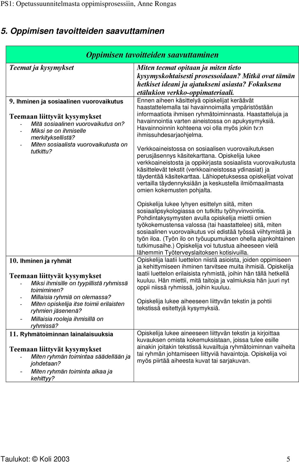 Mitkä ovat tämän hetkiset ideani ja ajatukseni asiasta? Fokuksena etälukion verkko-oppimateriaali.