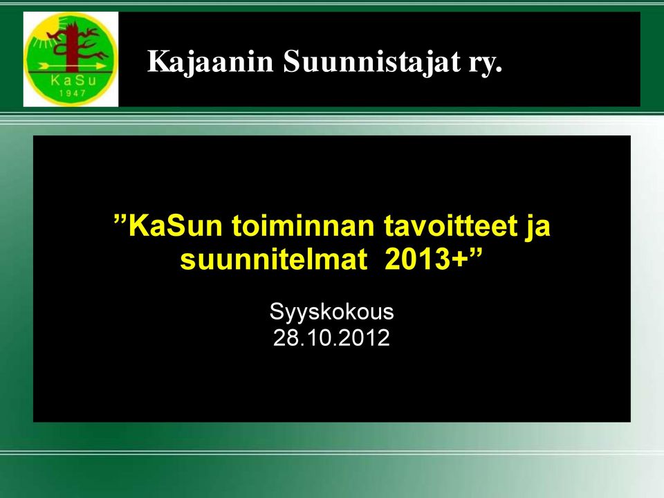 Kajaani kansainvälisten suunnistuksen