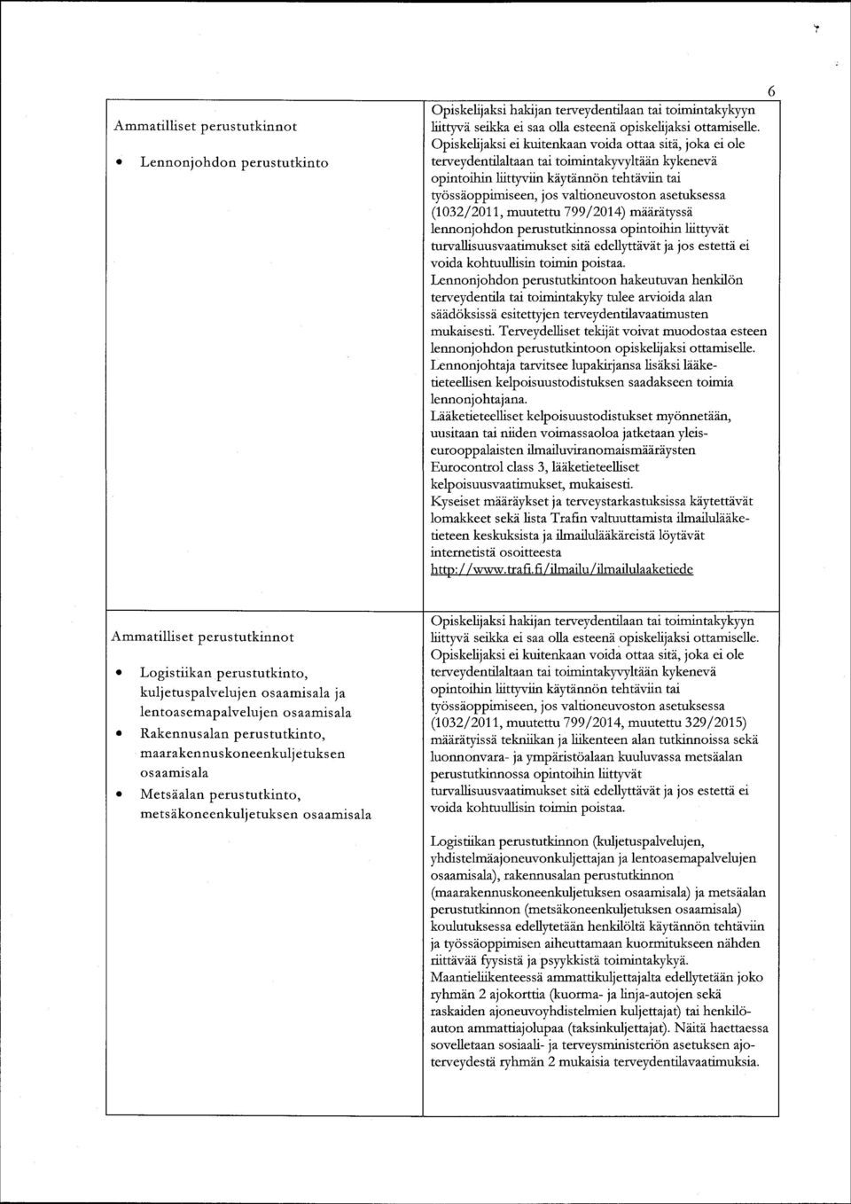 4) midritys sd lennonjohdon perustutkinnossa opintoihin liitq"vet turvallisuusvaatimukset site edellyttavat ja jos estetti ei voida kohruulhsin toimin poistaa.