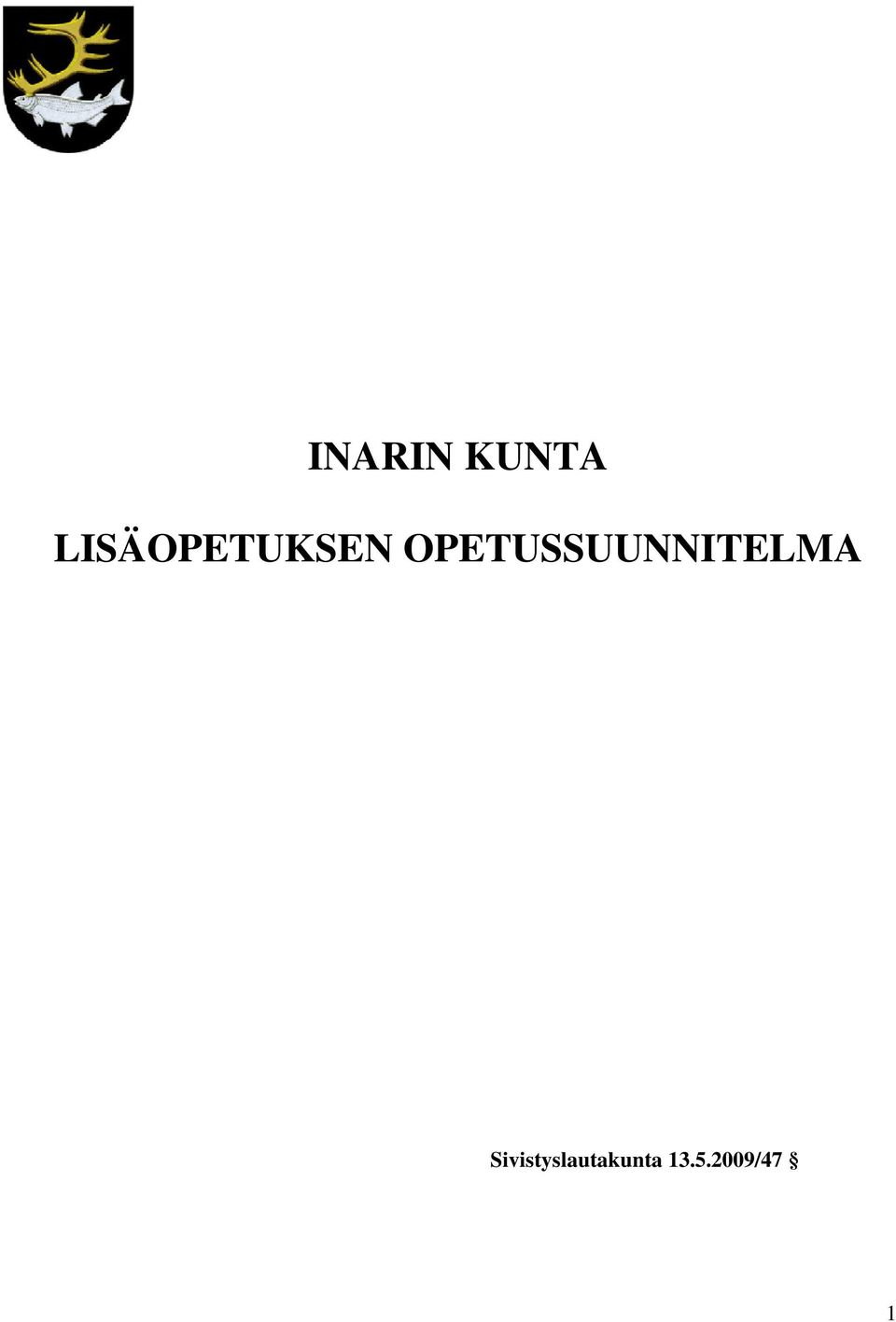 OPETUSSUUNNITELMA