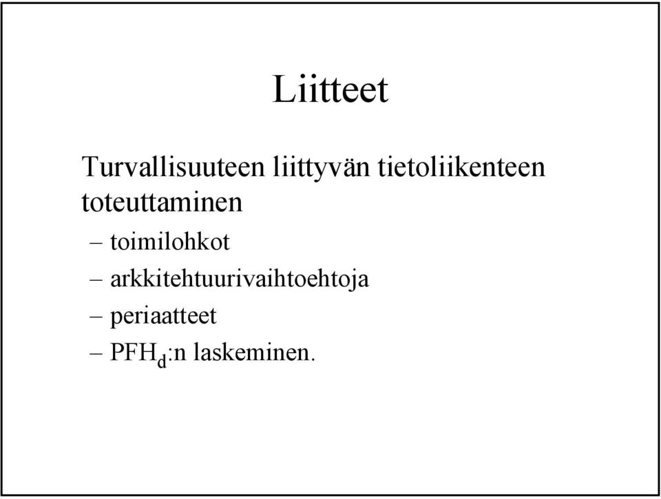 toteuttaminen toimilohkot