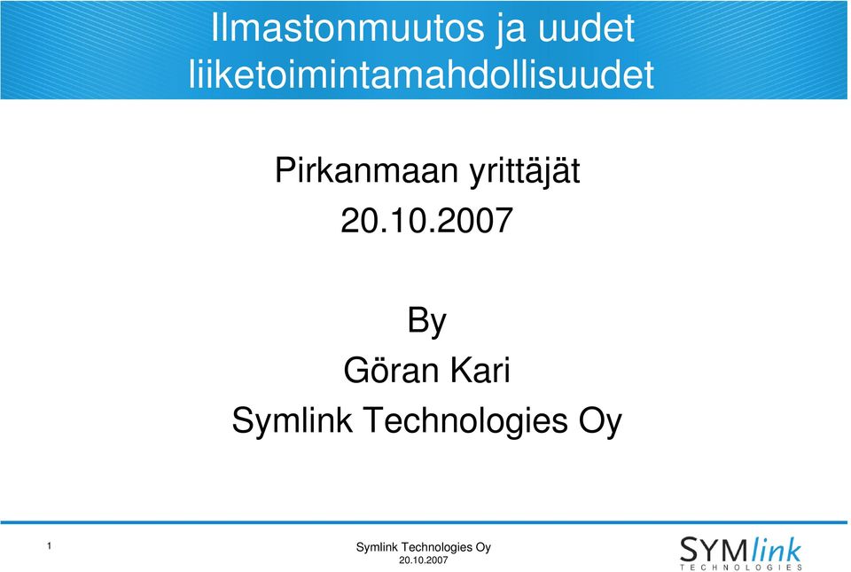 Pirkanmaan yrittäjät By Göran