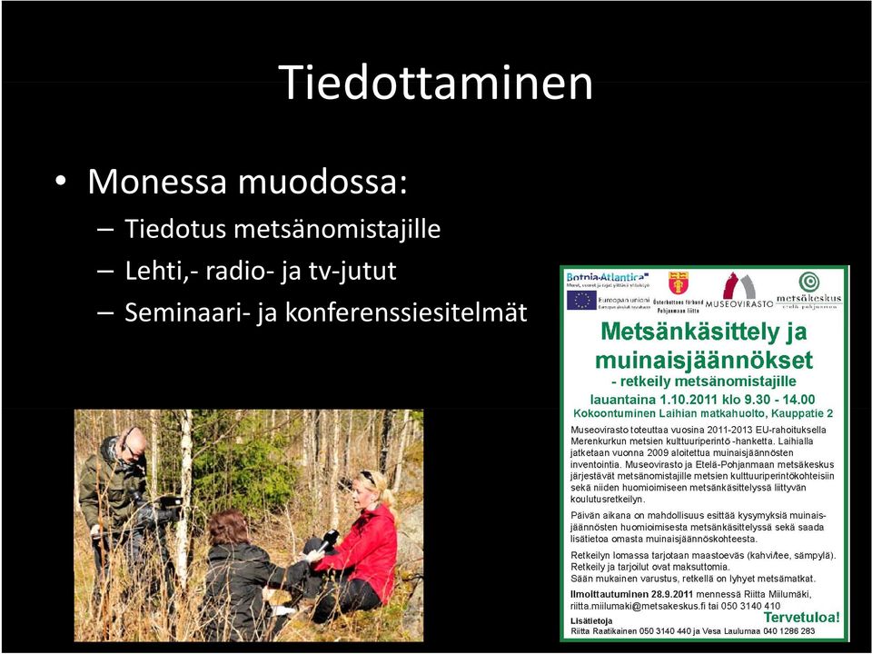 metsänomistajille Lehti,