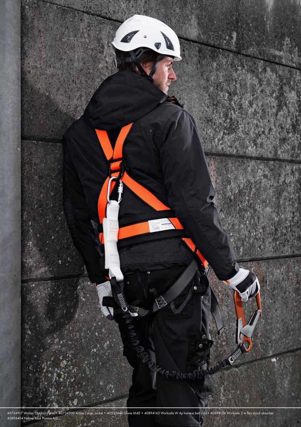 Worksafe W 4p harness belt click 40894154