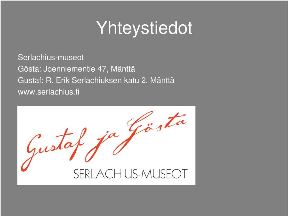 Gustaf: R.