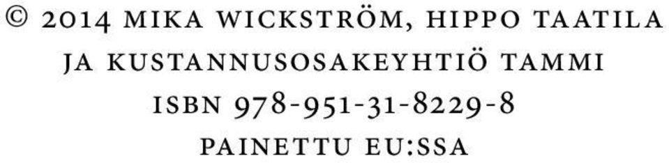 Kustannusosakeyhtiö Tammi