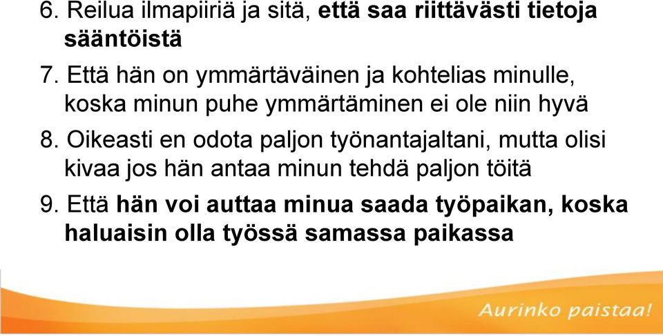 hyvä 8.