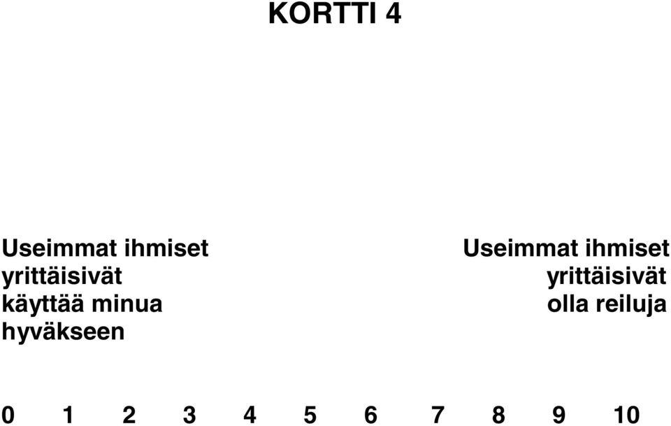 yrittäisivät käyttää minua olla