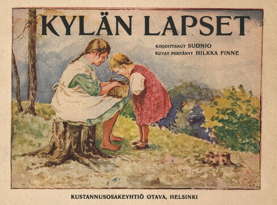 ujl_^ "»^ IJL, KYLÄN LAPSET KIRJOITTANUT