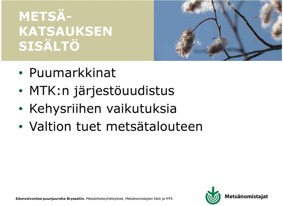 järjestöuudistus Kehysriihen