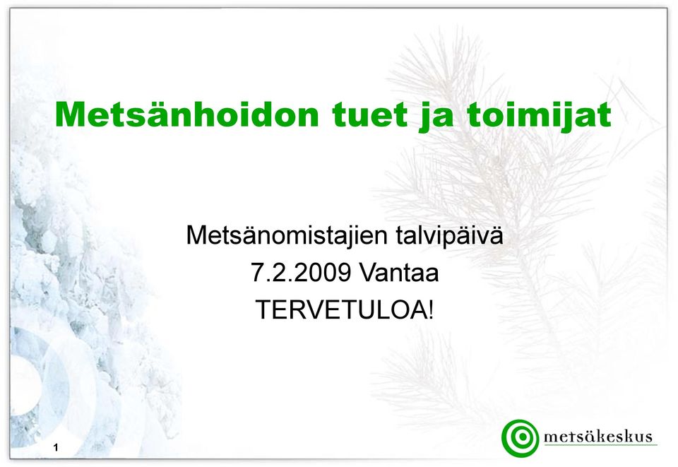 Metsänomistajien