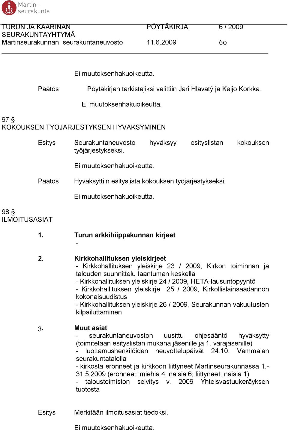 Turun arkkihiippakunnan kirjeet - 2.