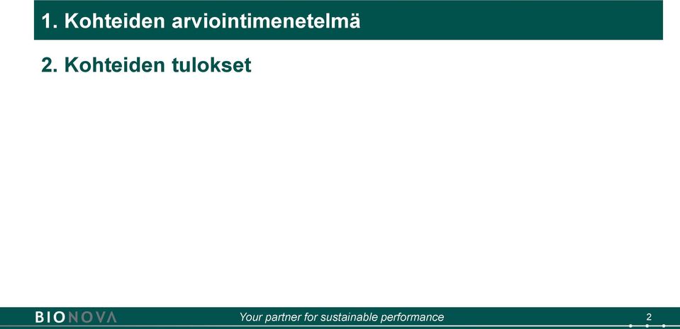 arviointimenetelmä 2.