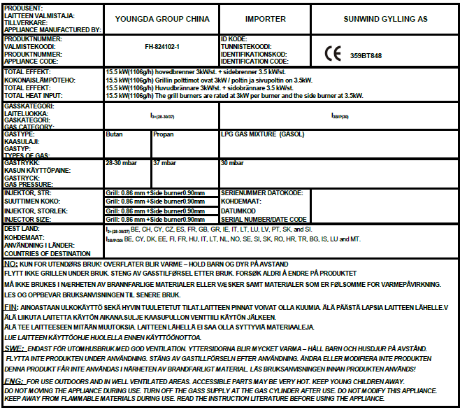 Sunwind Gylling AS Postboks 64 N-1309 RUD Norge Rudssletta 71-75 N-1351 RUD Norge (+47) 67 17 13 70 post@sunwind.