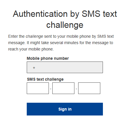 Valitse todennustapasi EU Login tukee monia todennustapoja. Unionin rekisteriin kirjautumiseen käytetään matkapuhelinta + tekstiviesti (SMS) todennustapaa.