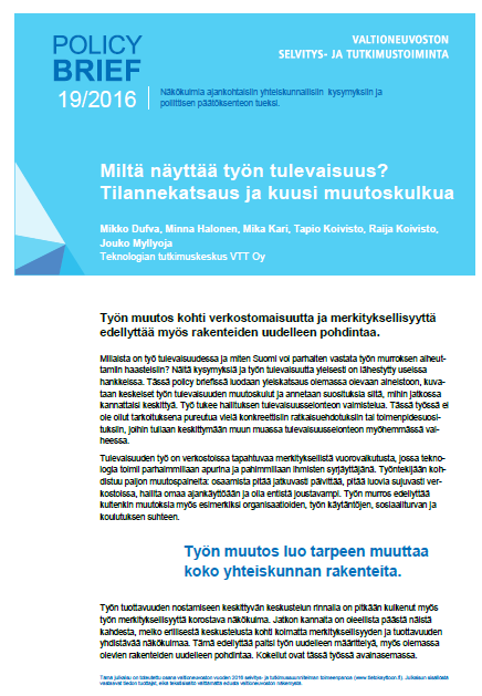 teemoista, olemassa olevaan aineistoon pohjautuen