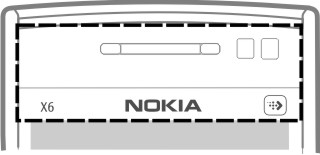 Käytön aloitus 11 10 Virtanäppäin 11 Laturin liitin 12 Nokia AV -liitäntä (3,5 mm) 13 Micro-USB-liitäntä 14 Äänenvoimakkuus-/ zoomausnäppäin 15 Kameran linssi 16 Lukituskytkin 17 Kuvausnäppäin 18