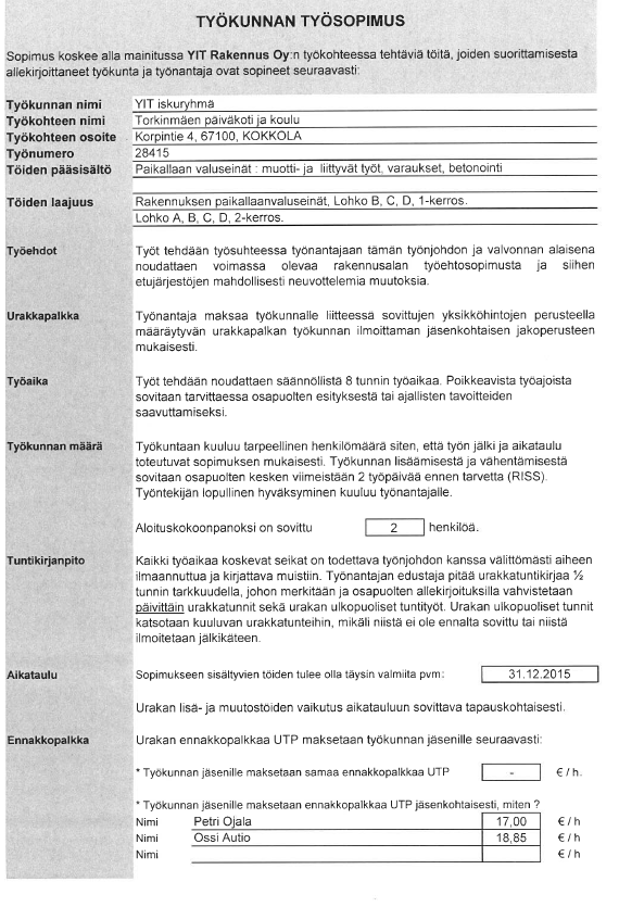 Työryhmän