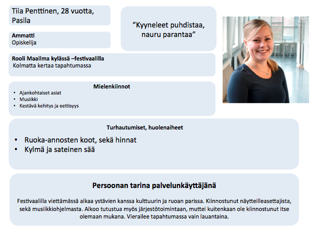 41 pahtuman osa-alueisiin. Kehitettävää toivottiin niin ohjelmiston kuin myös ruoan kannalta.