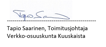 1 Alustus Suomen Seutuverkko ry:n jäsenet lausuvat hallituksen esitysluonnoksesta laajakaistatukilain muuttamisesta tämän dokumentin mukaisesti.