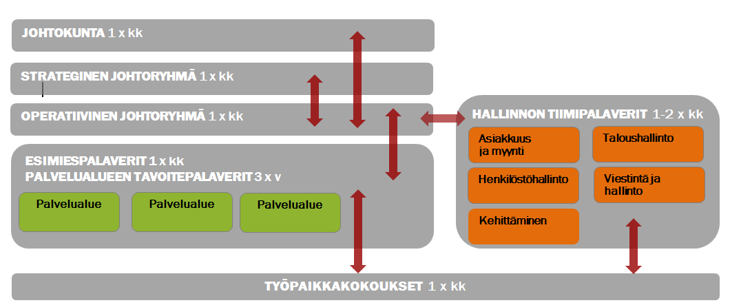 JOHTAMISJÄRJESTELMÄ SERVICASSA