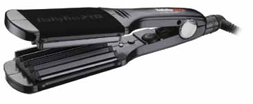sähkölaitteet/elapparater babyliss professional keraaminen piippausrauta keramisk locktång 8 lämpötasoa astenäytöllä keraaminen 8 värmenivåer med graddisplay keramisk 19 mm BAB 2272 49,50 idh 993608