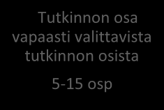 1.2 Opintojen järjestäminen yksilöllisesti ja joustavasti Henkilökohtainen opiskelusuunnitelma (HOPS) tukee opiskelijan urasuunnittelua ja kehittää itsearviointivalmiuksia.