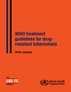 TB hoidon perusperiaatteet Herkässä aloitus 4 lääkettä MDR vähintään 5 tehoavaa, mukana injektiolääke 8 kk (herkkyysmääritykset ohjaavat