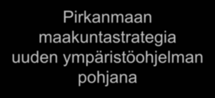 Pirkanmaan maakuntastrategia