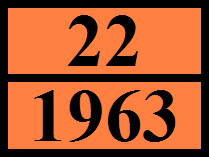 14.6. Erityiset varotoimet käyttäjälle Erityiset kuljetusta koskevat varotoimet 14.6.1. Maakuljetus Vaaran tunnusnumero (Kemler-luku) : 22 Luokittelukoodi (YK) Oranssi kilpi : : Vältä kuljettamasta sellaisissa ajoneuvoissa, joissa tavaratila ei ole eristetty ohjaamosta.