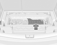 232 Auton hoito Auton akku Auton akku sijaitsee takaistuimien takana tavaratilassa takalattian suojuksen alla. Takalattian suojus 3 80.